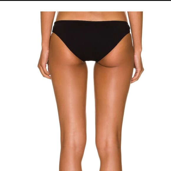 NWOT Christopher Esber Low Mini Brief Bikini Bottom in Black AUS 6/ US 2 - Picture 2 of 7